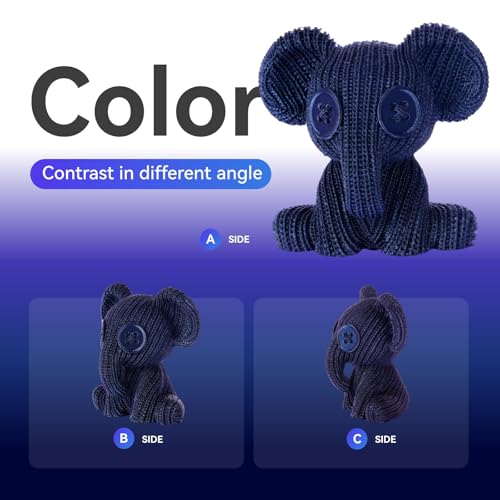 Image of Chitu Systems Conjure Chameleon PLA 3D Printer Filament, 1.75mm Galaxy Dual Color Filament, Changing Color with Light and Angles, Blue Purple 3D Printing Filament 1KG /2.2lb