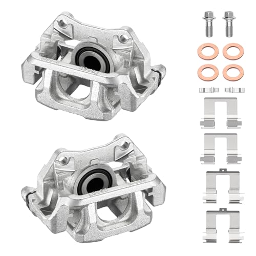 Image of BDFHYK 19-B7143 19-B7142 Rear Disc Brake Caliper Assembly Compatible with Acura MDX 2014-2016 3.5L V6, Compatible with Honda Pilot 2016-2020 Ridgeline 2017-2020 3.5L V6, GAS 2pcs