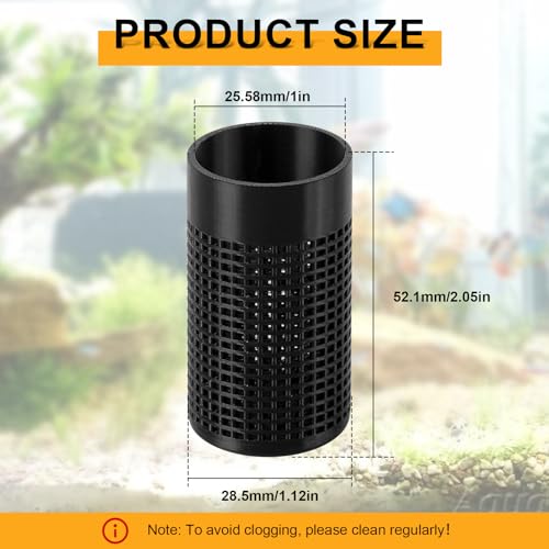Image of Magluv Aquarium Intake Guard Fit for AquaClear 70 /110 Power Filter, Filter Intake Cover Replacement for Aquameta Aquarium Filter Intake Guard Protects Aquatic Life