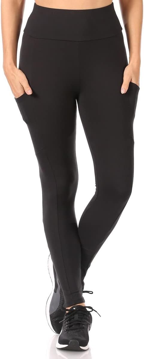 ShoShoWomens Winter High Waist Fleece Lined Leggings Warm Cozy Tights Yoga Pants