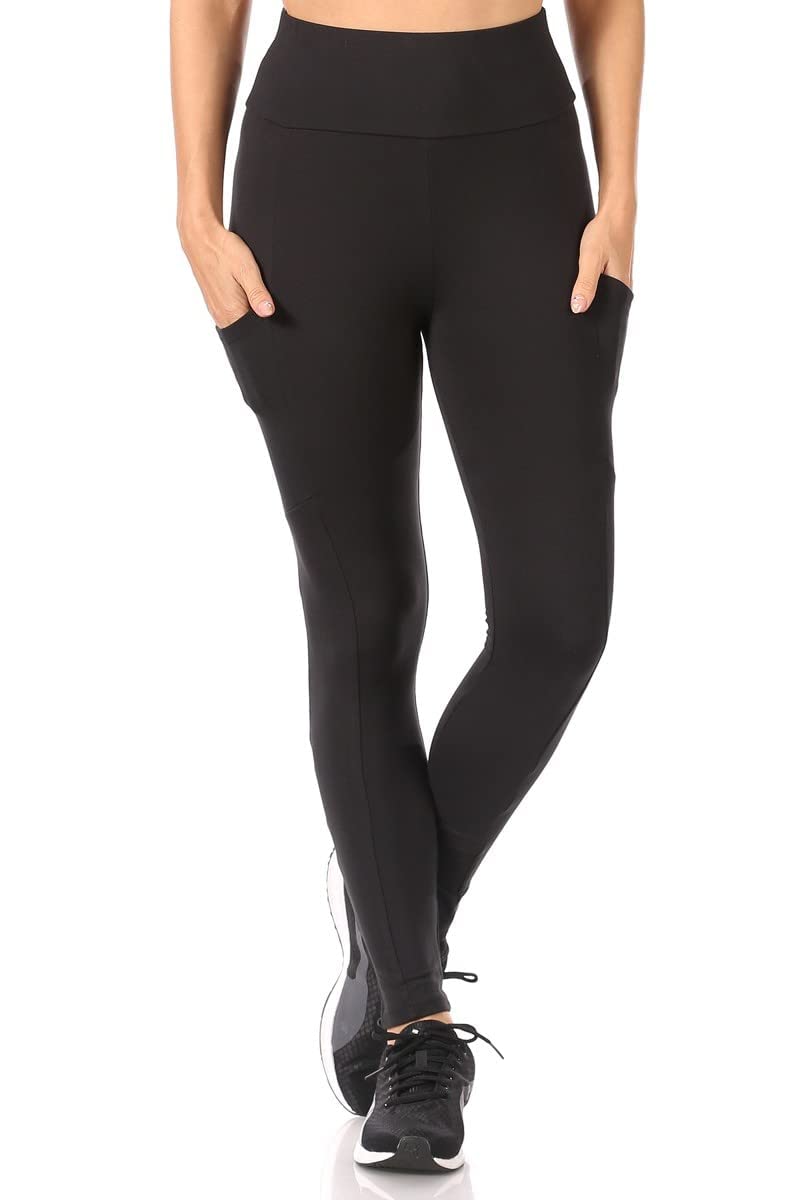 ShoShoWomens Winter High Waist Fleece Lined Leggings Warm Cozy Tights Yoga Pants