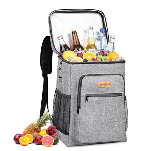 SUNTRIVA Mochila Nevera Isotérmica Bolsa Térmica Bolsa de pícnic 24L Mochila Nevera Grande Antifugas Neveras Portatil Bolsa de Picnic/Camping/Playa/Barbacoa/Viajes/Familia