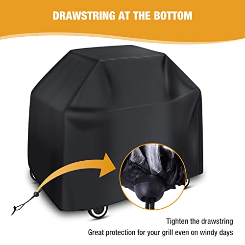 Barbecue Cover (147 x 61 x 117 cm) Black - Image 3