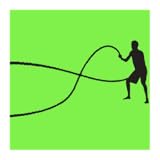 ropa street workout workout Battle Rope Workout
