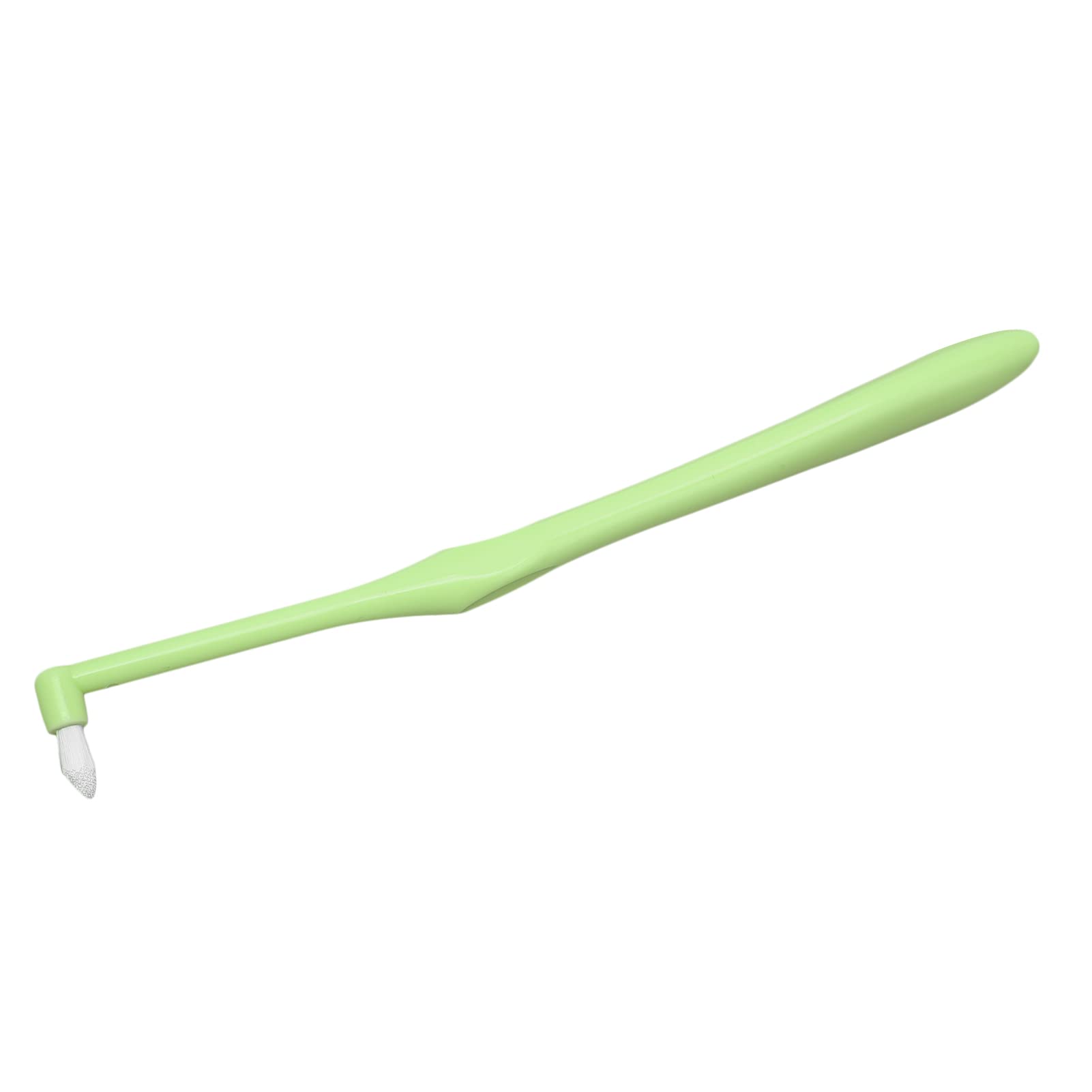 Qukaim Interdental Brush Interspace Brush Orthodontic Dental Toothbrush, Green, Interdental Brush for Braces Cleaning, Compact Design for Easy Use