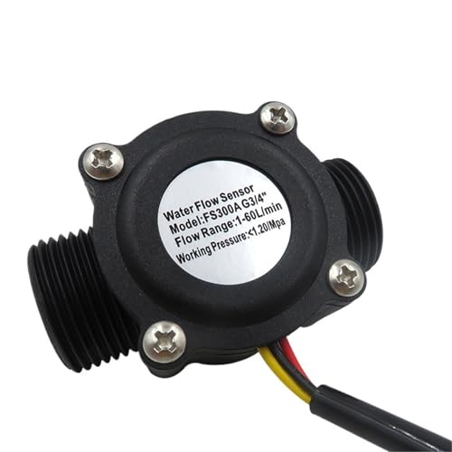 Capteur de débit d'eau G3/4 à impulsion haute sensibilité avec interrupteur