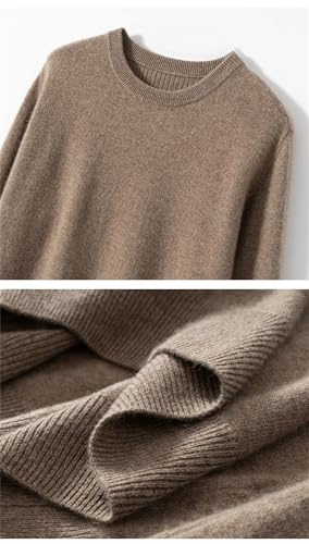 Men's Cashmere Sweater Crewneck Casual Autumn Winter Warm Cashmere Pullover Sweater2