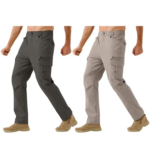 Image of TOPLOT Men's Cargo Pant | Straight Fit Design | Multiple Utility Pockets for Storage | Durable Construction with Comfortable Wear | Functional Everyday Style | Perfect for Casual & Outdoor (5216)