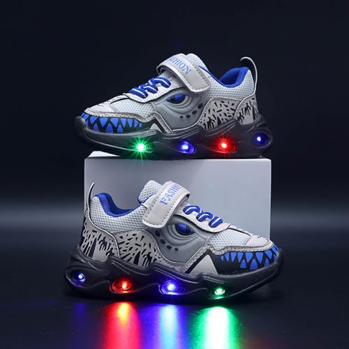 IWIHMIV Kids Sneakers Kids Tennis Shoes Light Up Toddler Slip On Shoes Girls and Boys Lightweight Running Athletic Sneakers Shoes2