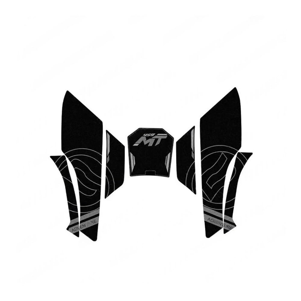 Motorcycle Fuel Tank Protector for CF&Moto 450MT 450 MT 2024 Motorcycle Fuel Tank Decal Anti-Slip Sticker(E)