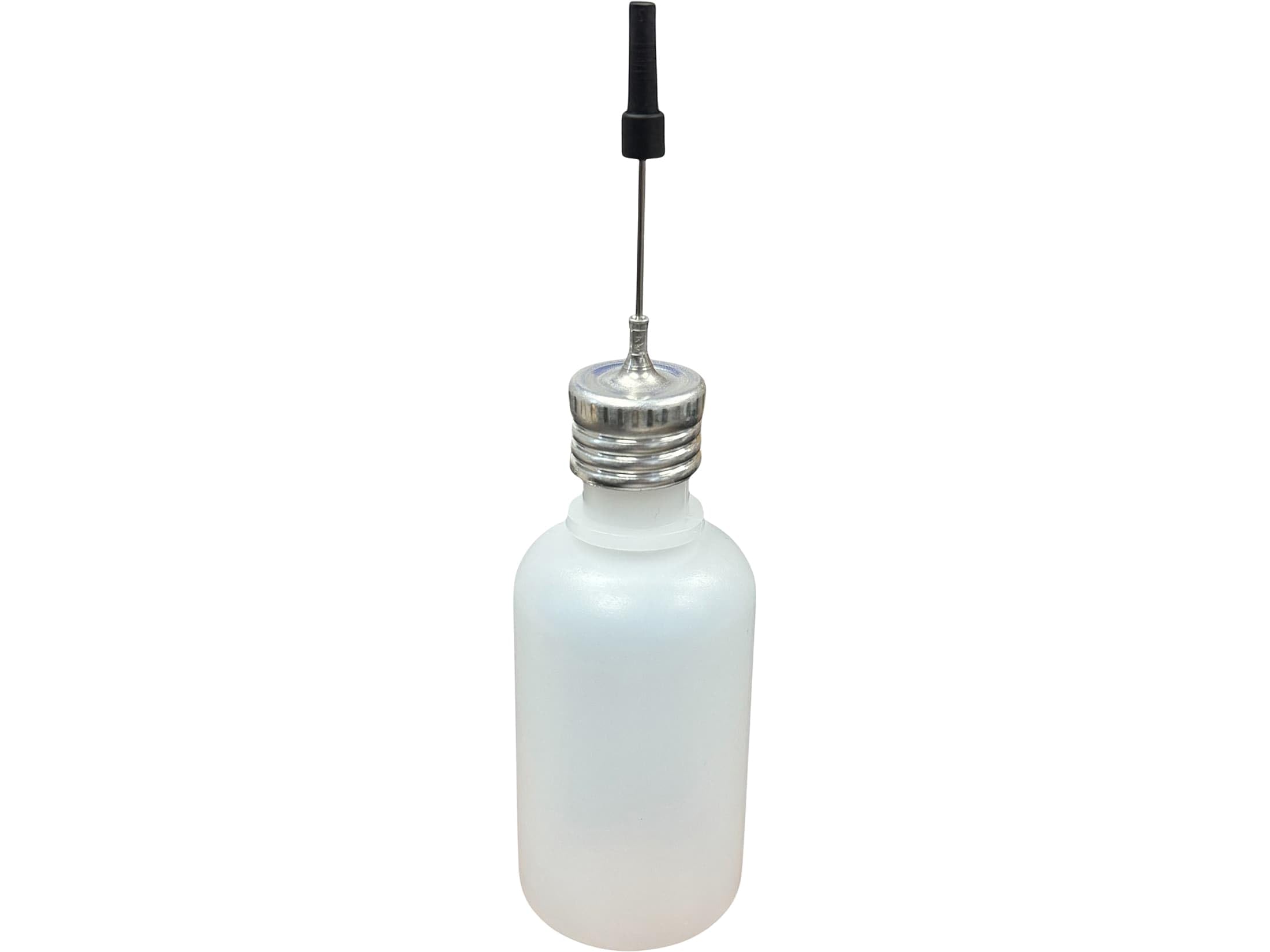 MidwayUSA Metal Lid Gun Oil Bottle with Needle Tip 1 oz