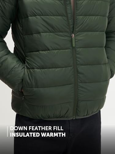 Image of XYXX Unisex Ultra-Light Puffer Jacket| Light Winter Jacket For Men |Solid Long Sleeves - Regular Fit