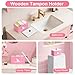 Tampon Holder for Bathroom,Pink Feminine Product Organizer,Girl Stuff Box for Bathroom,Pad and Tampon Organizer for Bathroom,Pad Holder for Bathroom,Shark Week Bathroom Organizer,Bathroom Accessories