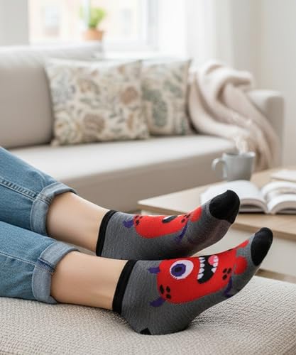 Image of Tipi Toe Women's 20 Pack Colorful Low Cut Socks - Lightweight, Breathable Design for All-Day Comfort Sizes 9-11 /10-13