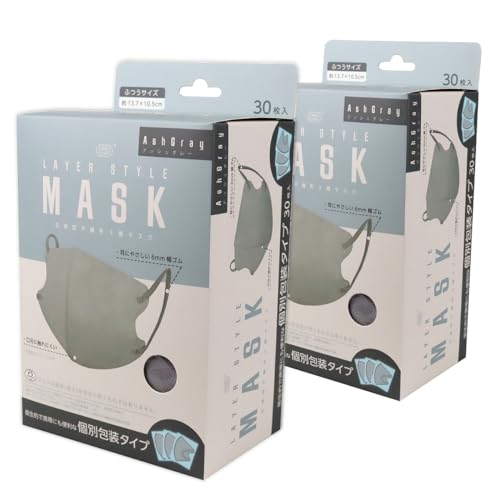 [MASK LABO] C[X^C}XN 30×2Zbg ʕ 3D` ̃}XN 6mmR ^ ӂTCY S}XNHƉ JISKi xm FUJI JAPAN }XN{ (2, AbVO[)