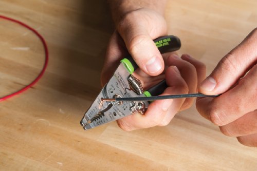 Greenlee 1955-Ss Stainless Steel Wire Stripper For 10-18 Awg Solid And 12-20 Awg Stranded, Heavy-Duty Stripper, Cutter, And Crimper Tool #TOP7