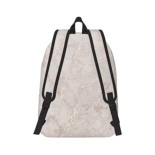 Sac à dos ordinateur antichoc marbre rose protège vos PC - 3