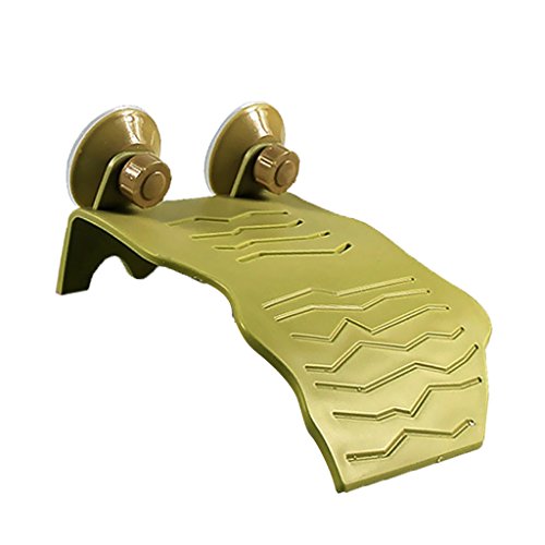 Homyl Aquarium Turtle Pier Topper Basking Platform Landing Island Aquarium Decor