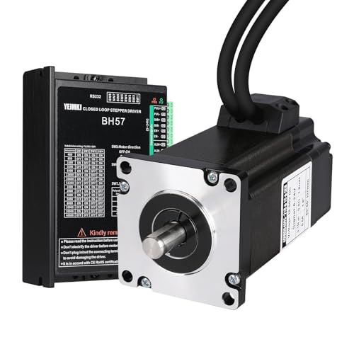 Moteur boucle fermée Nema 24 bipolaire 5.5A haute performance 3.1Nm pour routeur CNC