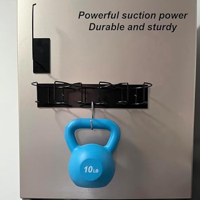 Refrigerator Magnetic Holder for Stanley Cup 40oz, Water Bottle&Cup Accessories Tumbler Lid Organizer with Hooks