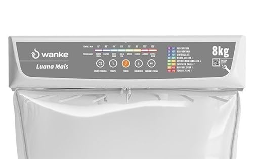 Secadora de Roupas de Paredes, Wanke 8Kg Luana Mais Branca, 110V