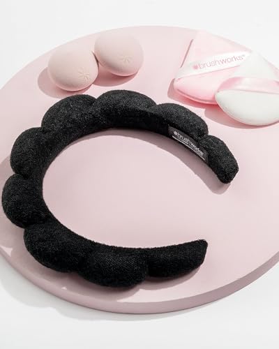 Brushworks Dream Blend Set (Black), Squishy Cloud Headband - Image 3