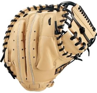 ゼット(ZETT) 少年軟式野球 キャッチャーミット ソフトステア キャッチャー用 パステルB/ブラック (3219) BJCB74512F