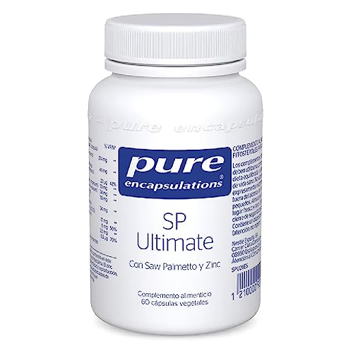 PURE ENCAPSULATIONS SP Ultimate, Con Saw Palmetto, Zinc y Selenio, Mezcla de hierbas de uso tradicional junto con Vitamina D y minerales, 60 Cápsulas Vegetales