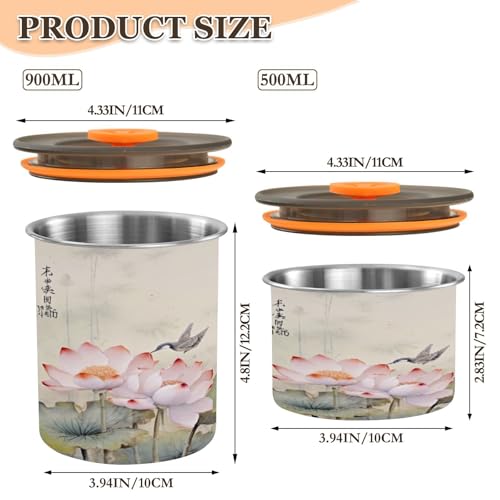 Envase Hermético de Acero Inoxidable para Café 500 ml miniatura 2