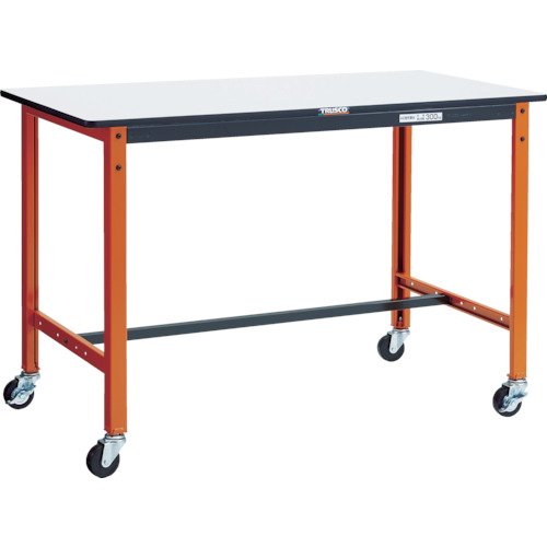 TRUSCO(トラスコ) TFAEL型作業台 900X600 φ75キャスター付 TRUSCO(トラスコ) TFAEL型作業台 900X600 φ75キャスター付
