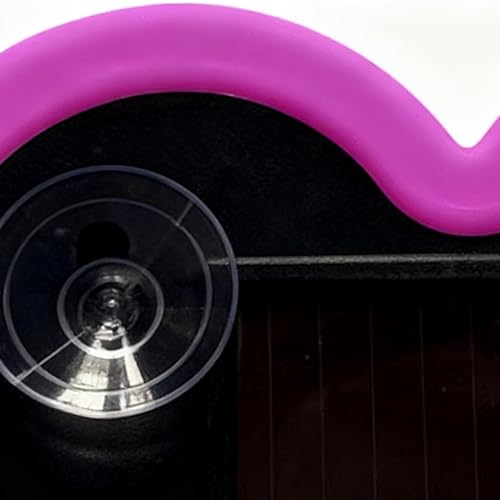 Luces LED coche forma corazón autónomas con panel solar integrado para salpicadero 6
