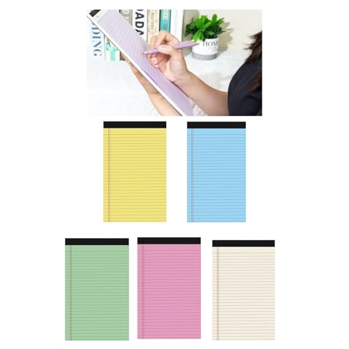 Lot de 4 petits blocs-notes de poche lignés et déchirables pour notes - 2