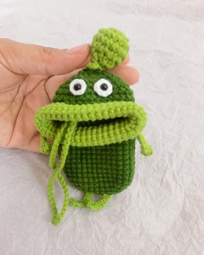 Crochet Cute Car Key Bag Case Portable Key Pouch for Car Keys, Personalized Unique Pull Out Key Bag4