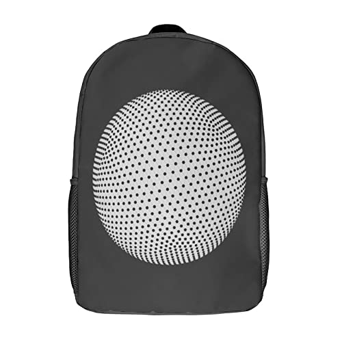 Cartable 17 pouces sac à dos imprimé en 3D grand volume pour fille et garçon