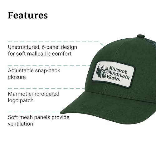 Image of Marmot Unisex-Adult Retro Trucker Hat