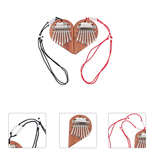 BIENKA 2pcs Pouce Piano Huit Tons Doigt Piano Instrument de Musique utile Kalimba Piano (Color : Wood Color, Size : 7… - Les Beatles, Paul McCartney, John Lennon, RIngo Starr, George Harrison BIENKA 2pcs Pouce Piano Huit Tons Doigt Piano Instrument de Musique utile Kalimba Piano (Color : Wood Color, Size : 7… – Image 6