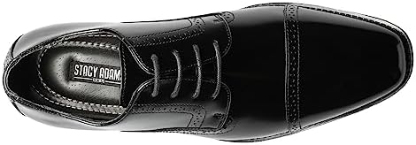 STACY ADAMS Men's Abbott Cap Toe Oxford Black Review | Image 5