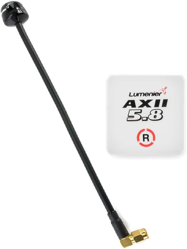 Lumenier AXII 2 Long Range Diversity Antenna Bundle 5.8GHz (RHCP) - 1 - Black