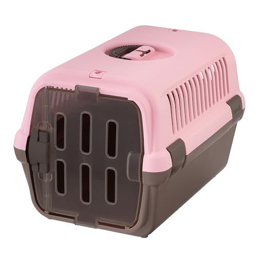 Richell Pet Travel Carrier II Medium Pink Dog & Cat Transporter