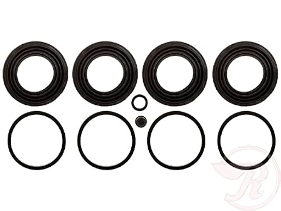 Amazon | ブレーキキャリパーブーツ&シールキット | ブレーキ