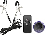 Elektrostimulation Nippelklemmen Brust Flirten Spielzeug Elektro Schock Einstellbar Nippelklemme Sex Toys Bondage Set Nippel Stimulation Frauen Klitoris/Nippel Clip Sexspielzeug Für Frauen Männer