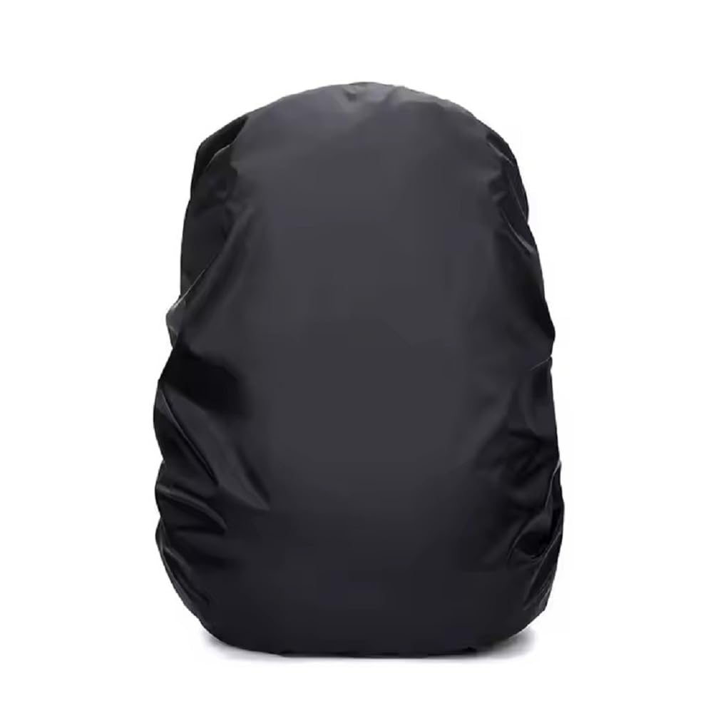 Kgeorix Waterproof Rain & Dust Cover for Laptop Bag, Backpack & School Bag | Black Nylon Cover with Storage Pouch | Luggage Bag Cover for Travel & Daily Use (Universal Fit)-picture-54