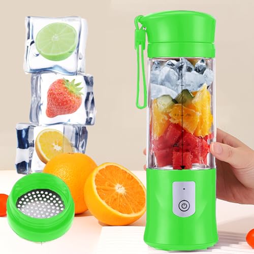 Personal Blender for Shakes and Smoothies, Portable Blender, Mini Small Juice Mixer machine for Kitchen, Office, Gym, 4000mAh