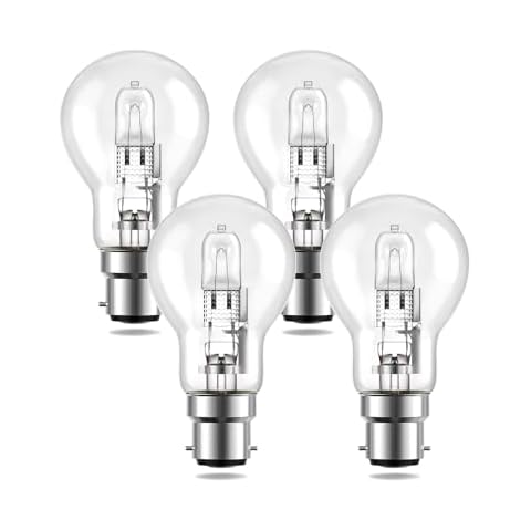 TobeBright 100W Dimmable B22 Halogen Bulbs Cover