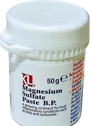 Magnesium Sulphate Paste BP 50g.