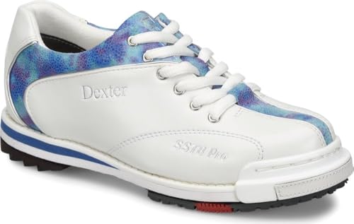 Dexter SST 8 Pro Wht/Blu/Tie Dye Ladies Size 8.5