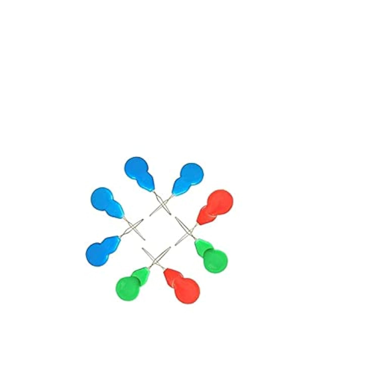 AANIJ® Needle Threader Multicolor Cucurbit Head Wire Loop Needle Threaders for Sewing (Random Color, Pack of 20 Pcs)