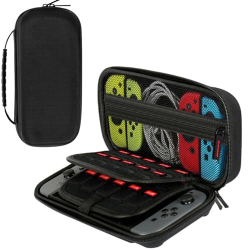 Case Estojo Bag Rígida Protetora Transporte para Nintendo Switch