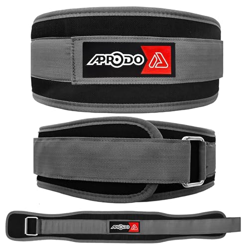 Aprodo Multipurpose Weight Lifting Belt for Back Support Comfortable & Durable for Powerlifting,...