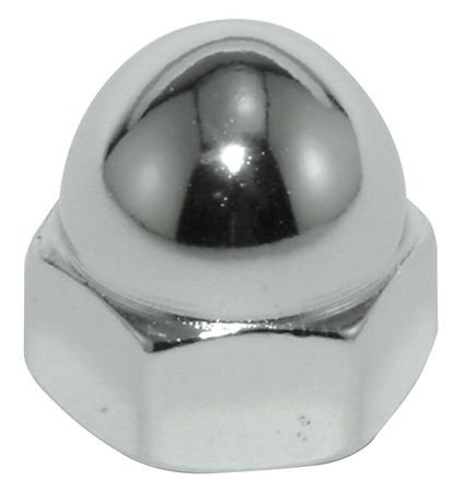 5/8-11 12L14 Steel Zinc Plated Finish Low Crown Acorn Nuts, 8 pk.